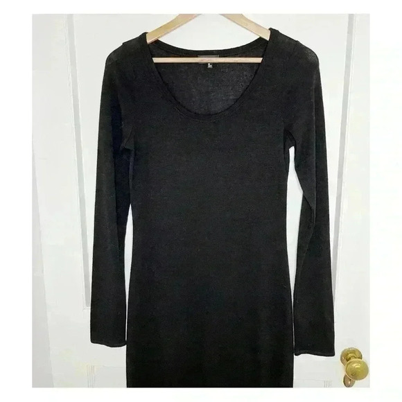 Women’s Wilfred Free Black Midi Dress in  Knit Size M - Picture 3 of 8